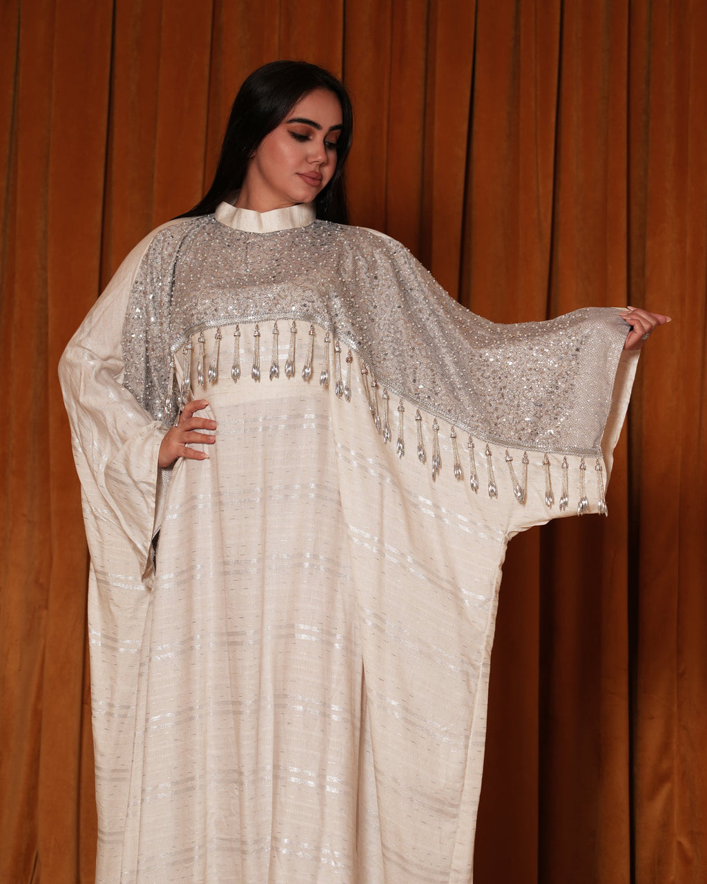 HS2 kaftan - full length front