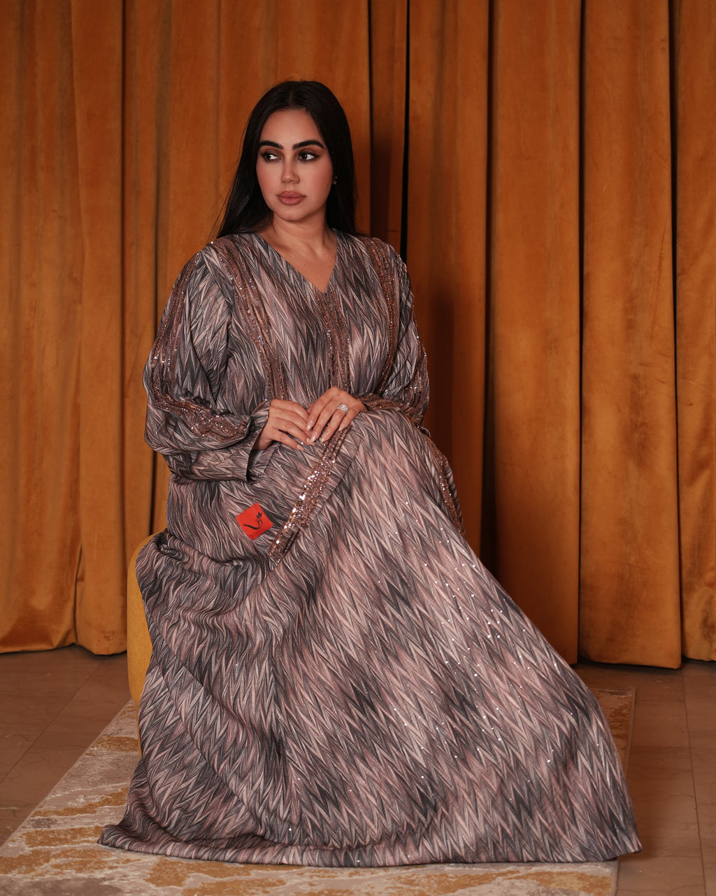 HS4 kaftan - Light Brown